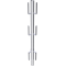 Gel�nderstolpe � 48,3 mm | til kranksystem og universalstillads | Hj�rnegel�nderstolpe | galvaniseret